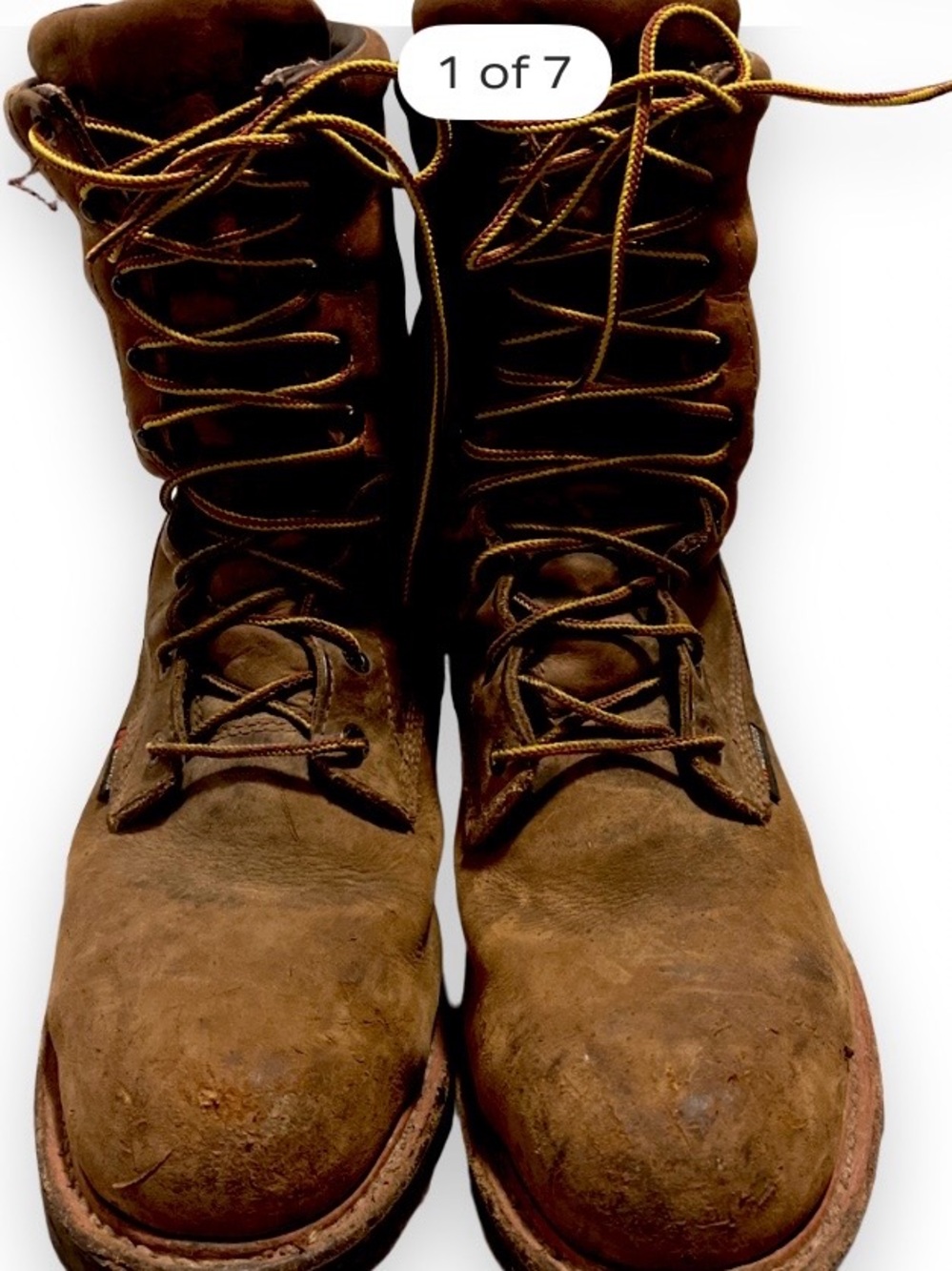 Red Wing LoggerMax 4420 Steel Toe Work Boots - Men's Size 9 D